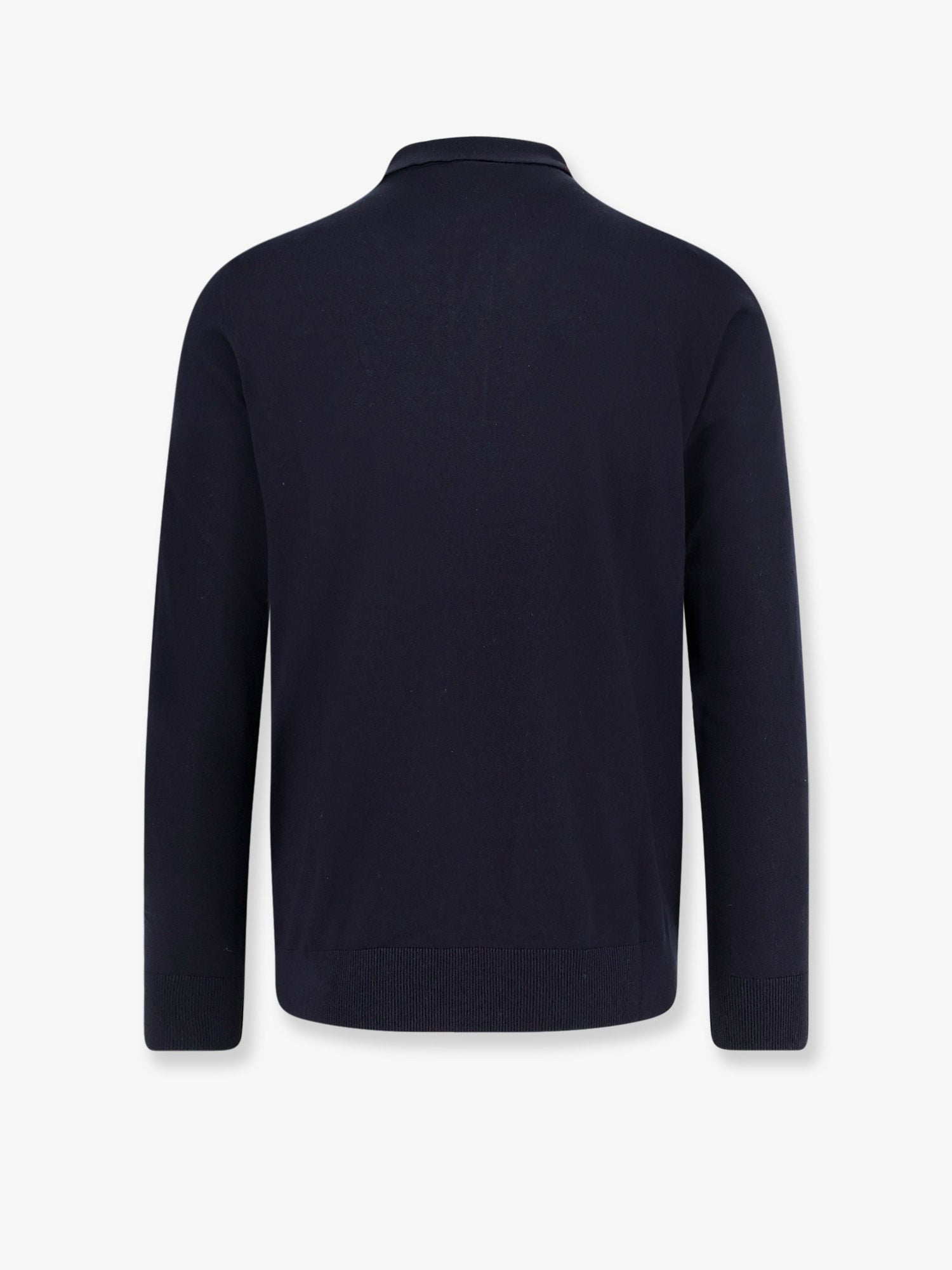 ALPHA-STUDIO Silk and cashmere polo shirt