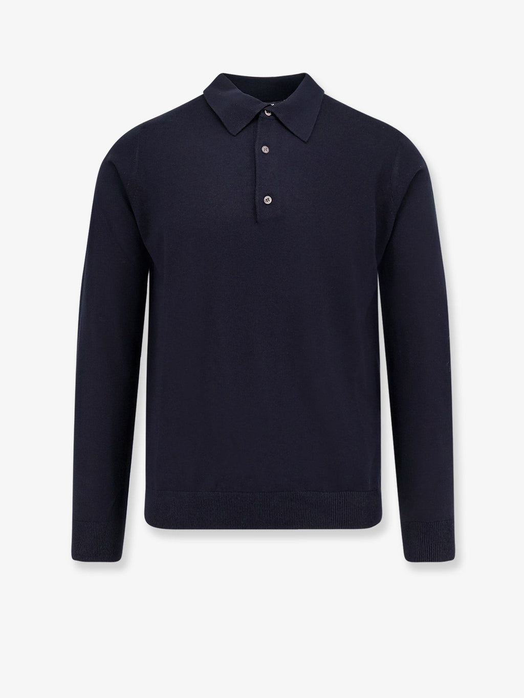 ALPHA-STUDIO Silk and cashmere polo shirt