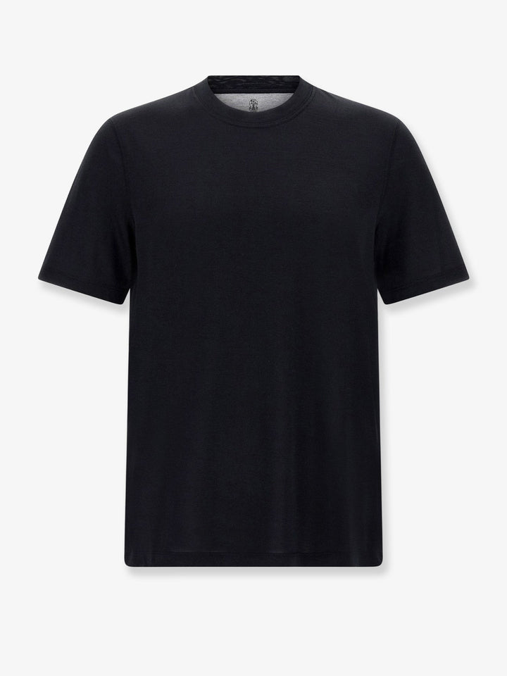 Brunello Cucinelli Silk and cotton blend t-shirt