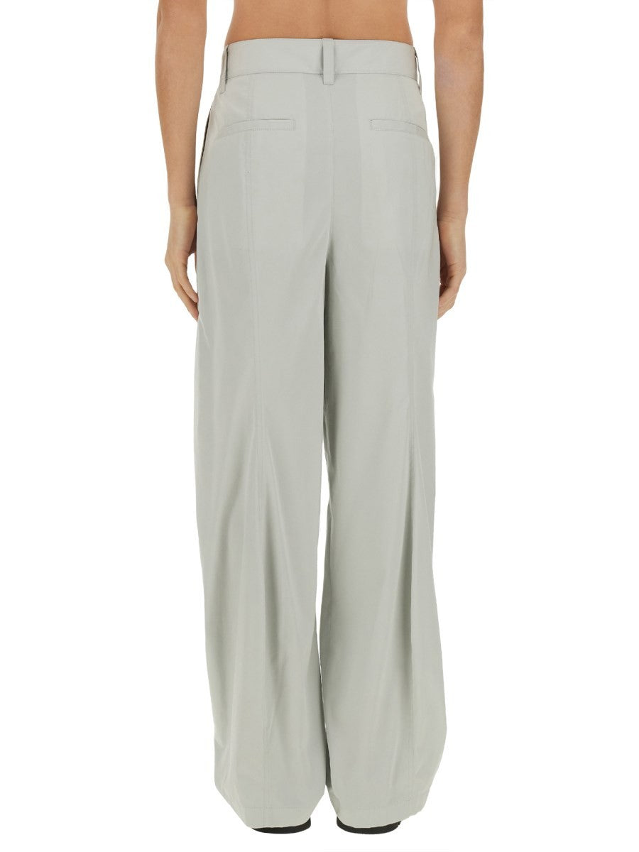 Bottega Veneta SILK AND COTTON PANTS