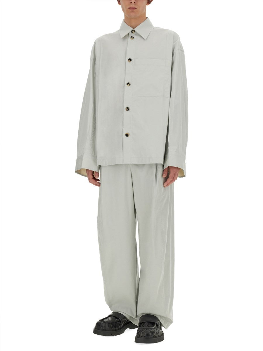 Bottega Veneta SILK AND COTTON PANTS