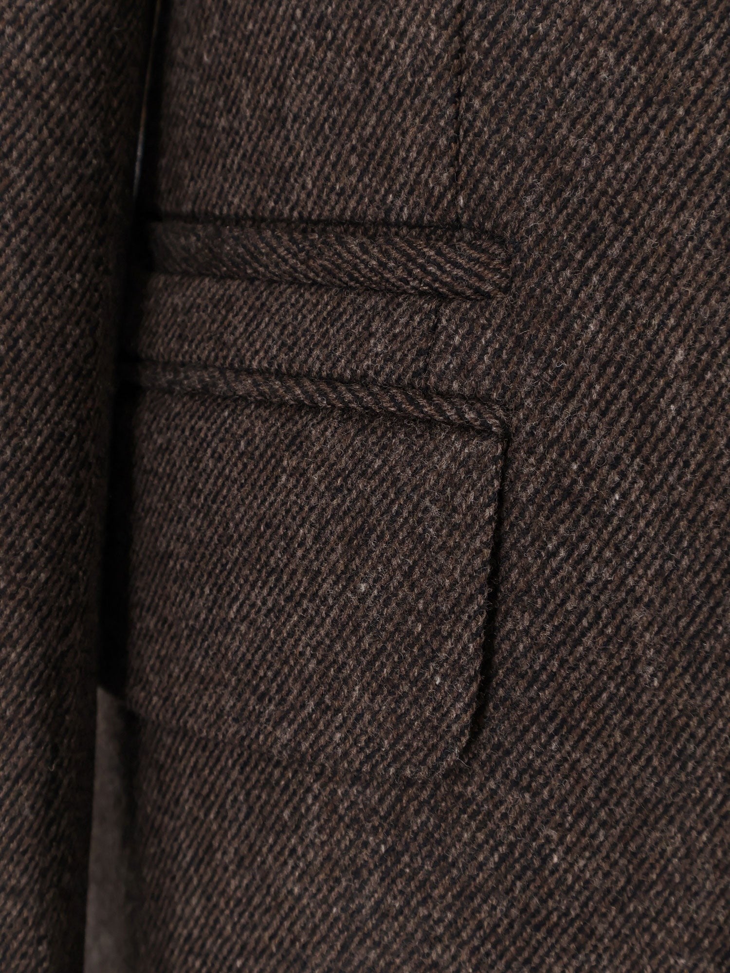 Zegna Single-breasted wool coat