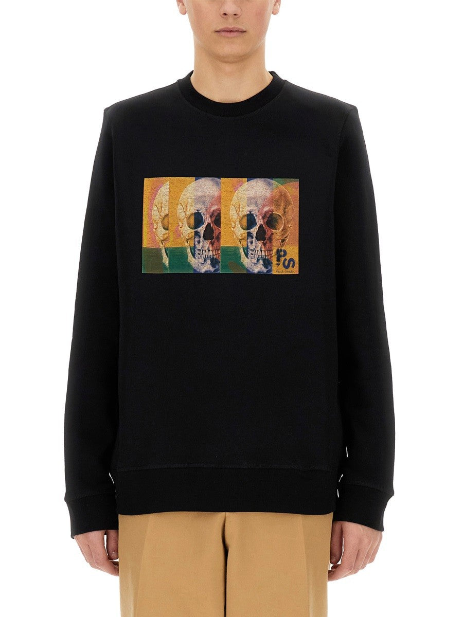 PS BY PAUL SMITH "SKULL SQUARE" SWEATSHIRT