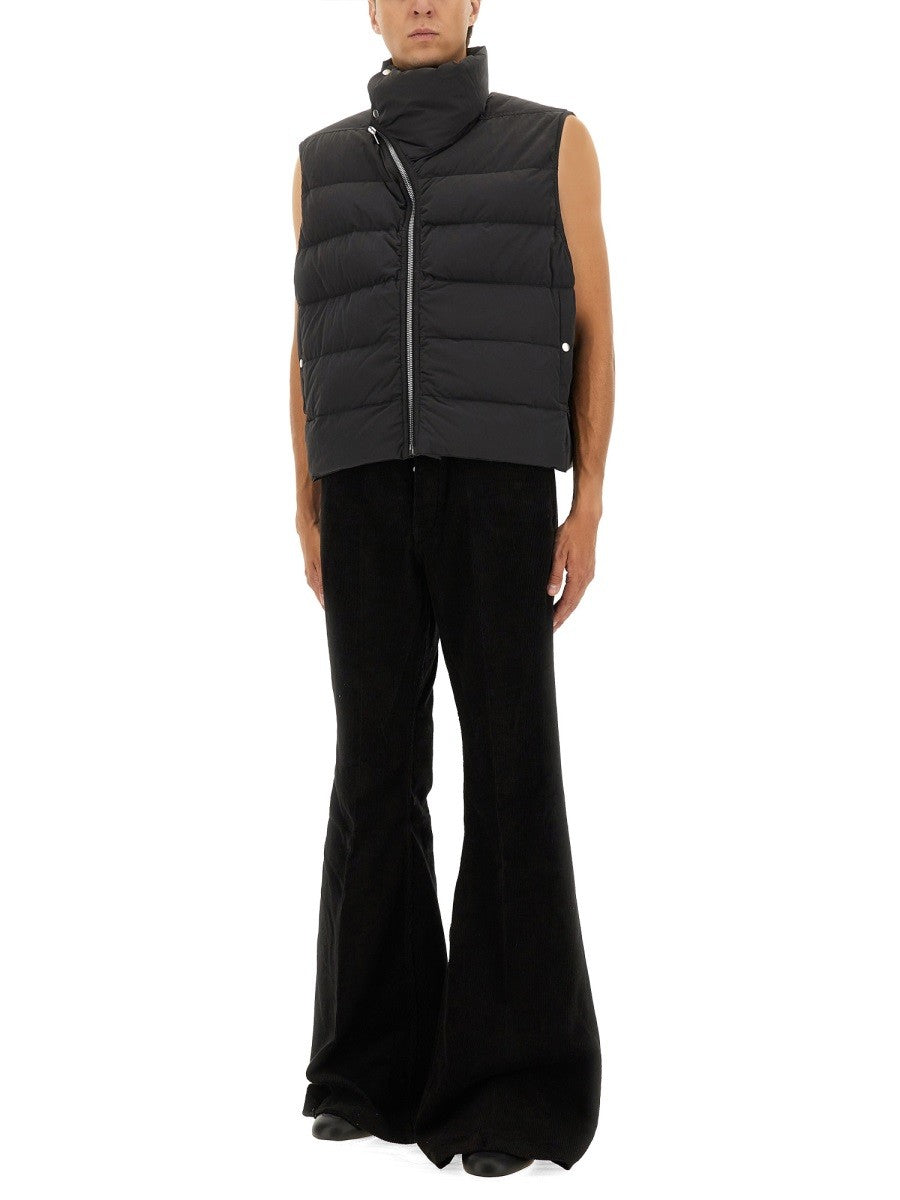 RICK OWENS SLEEVELESS DOWN JACKET "FLIGHT"