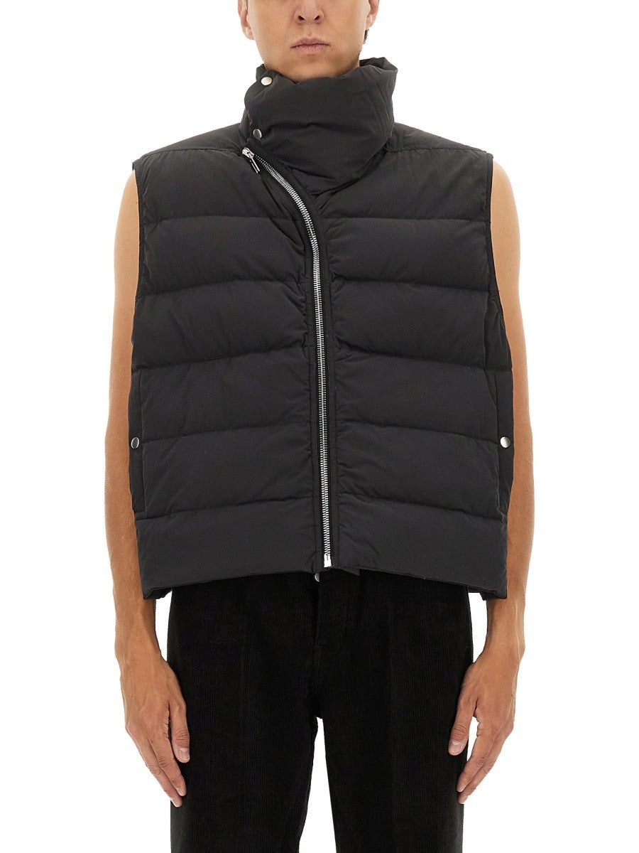 RICK OWENS SLEEVELESS DOWN JACKET "FLIGHT"
