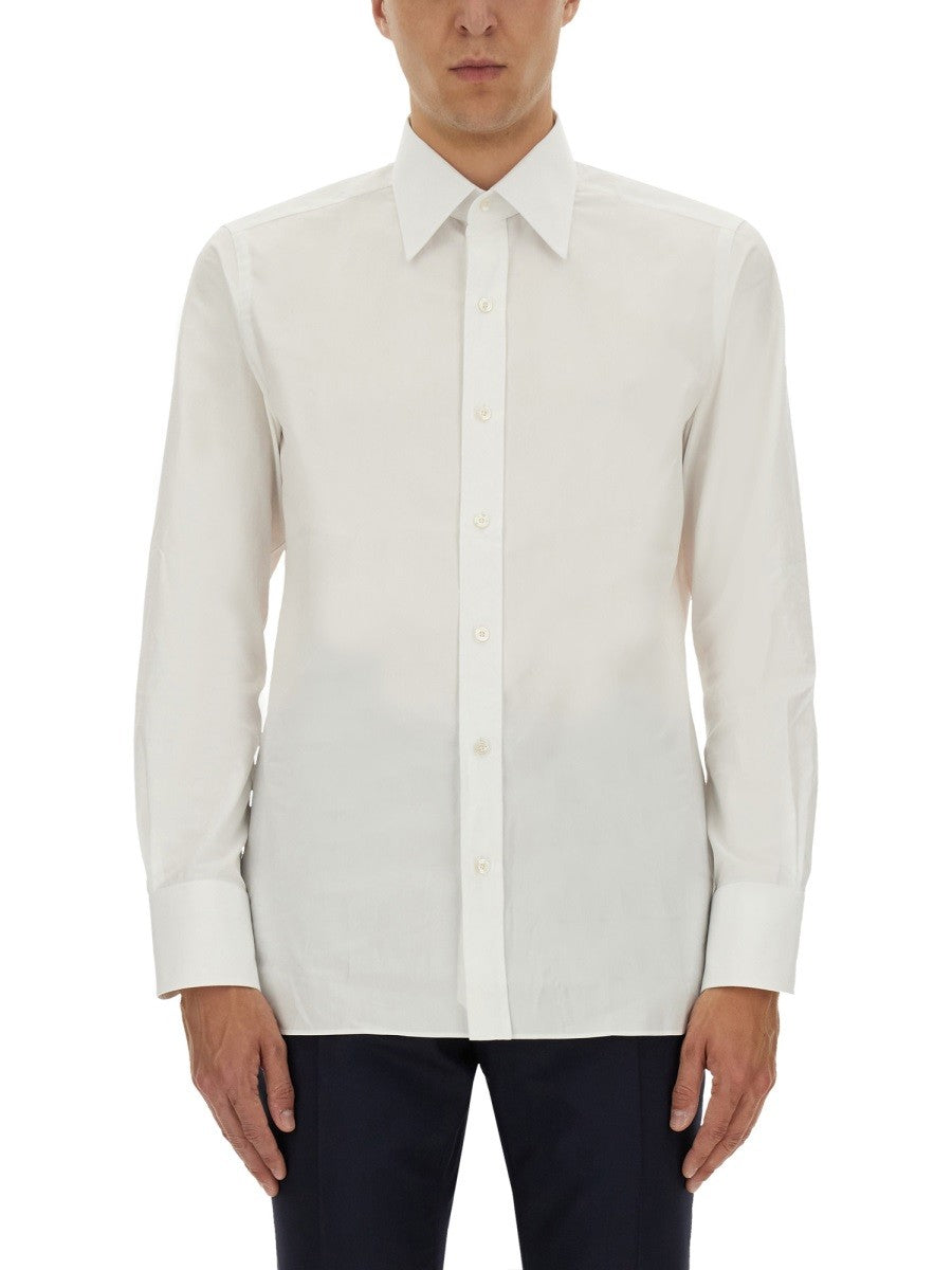 TOM FORD SLIM FIT POPLIN SHIRT