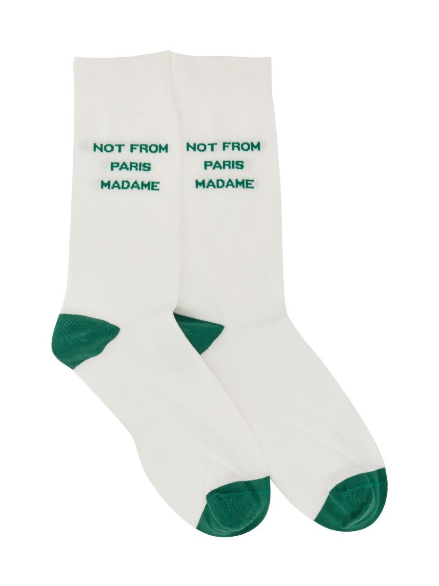 Drole De Monsieur SLOGAN SOCKS.