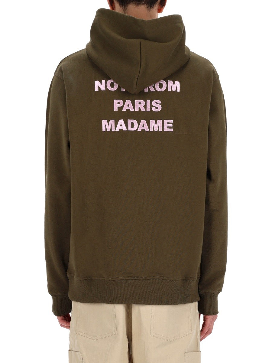 Drole De Monsieur "SLOGAN" SWEATSHIRT