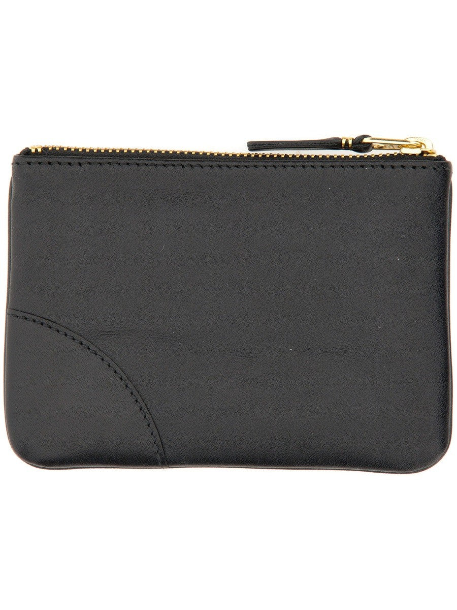 COMME DES GARCONS WALLET SMALL CLUTCH WITH ZIPPER