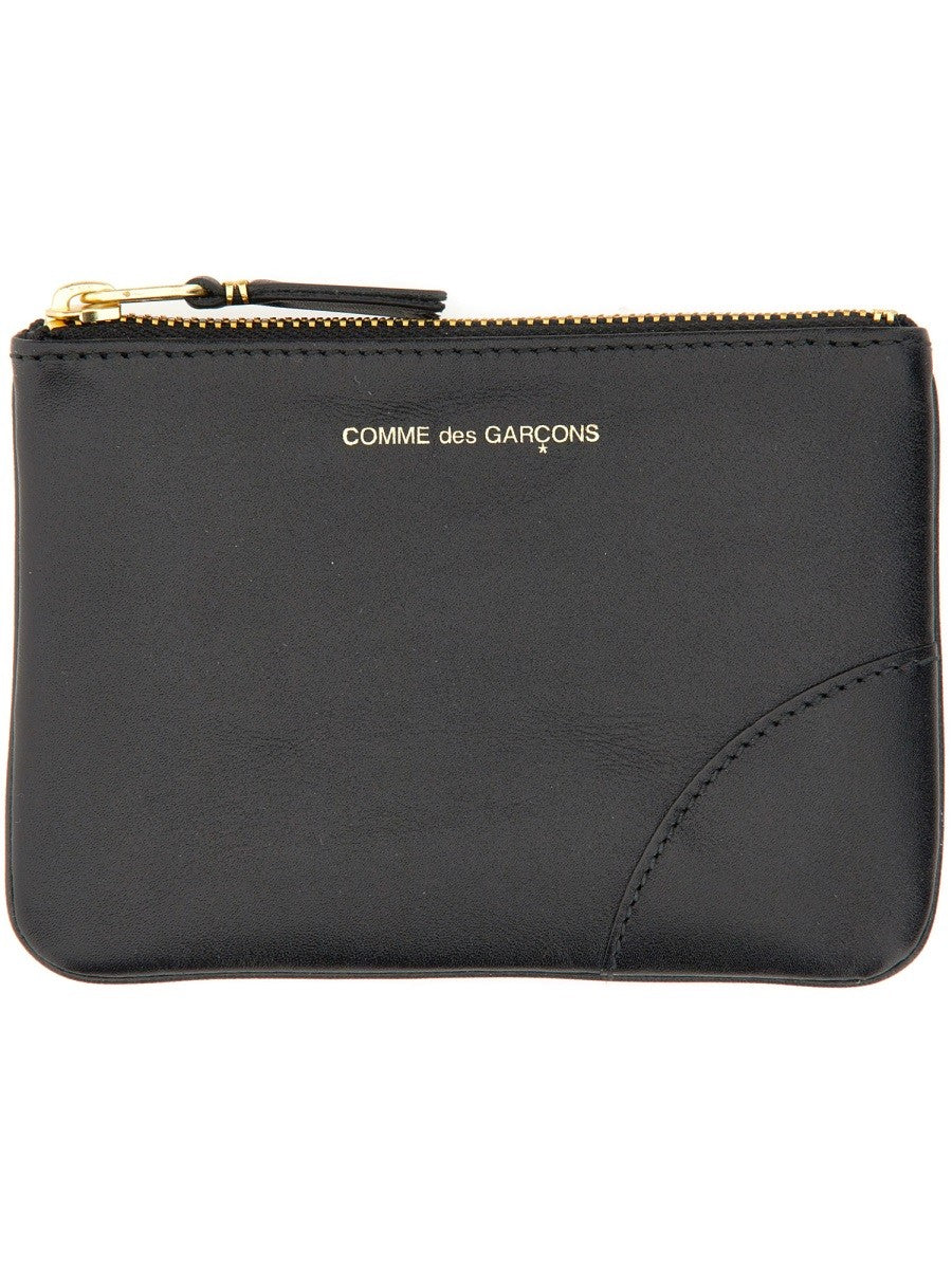 COMME DES GARCONS WALLET SMALL CLUTCH WITH ZIPPER
