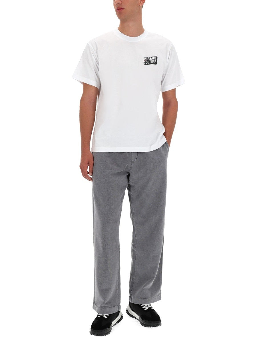 Versace Jeans Couture SMALL SQUARE LOGO T-SHIRT