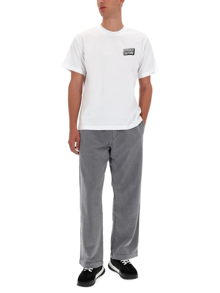 Versace Jeans Couture SMALL SQUARE LOGO T-SHIRT