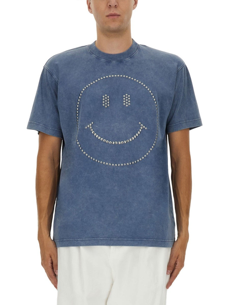 Moschino "SMILEY®" HEAVY COTTON T-SHIRT