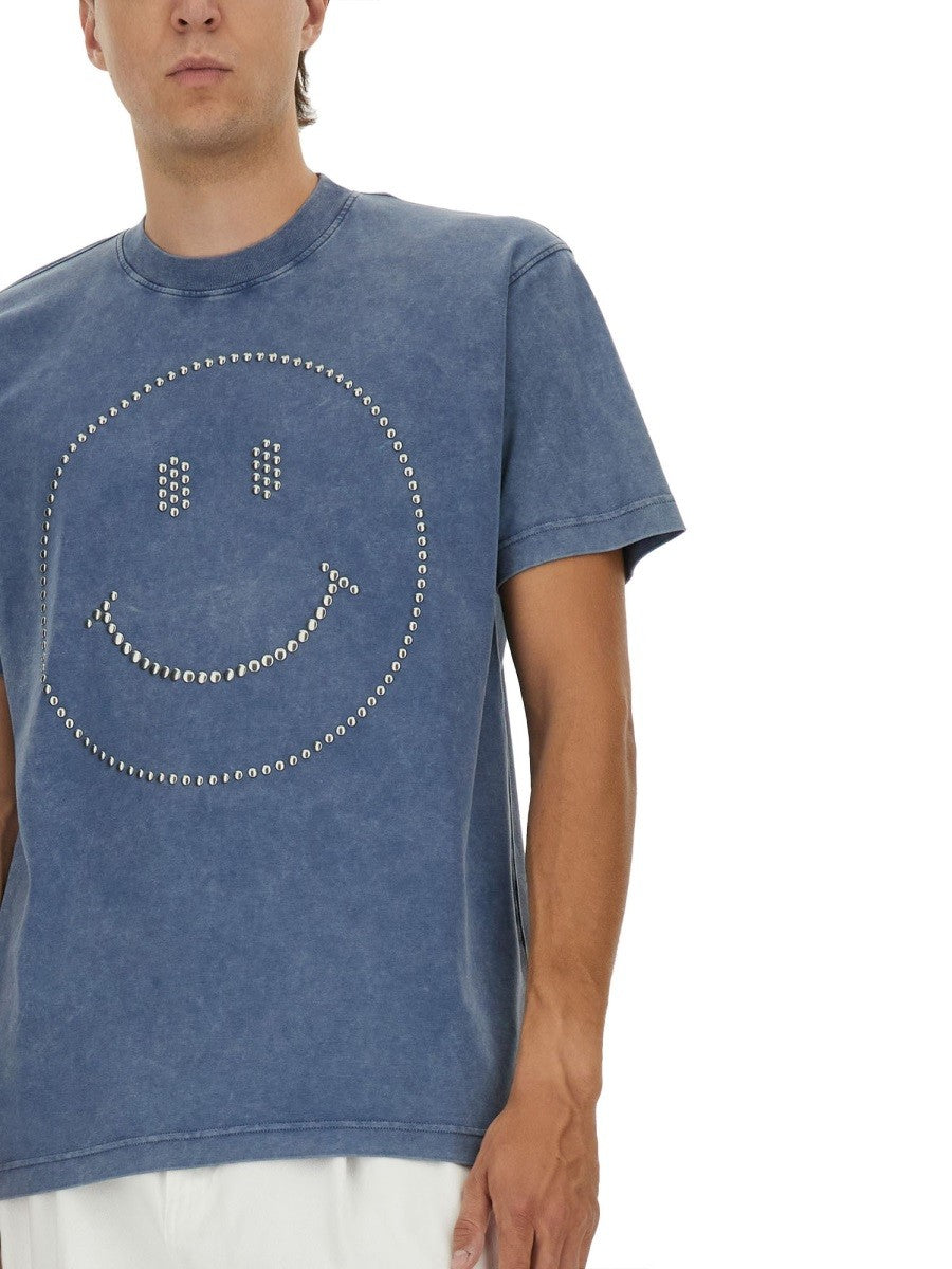 Moschino "SMILEY®" HEAVY COTTON T-SHIRT