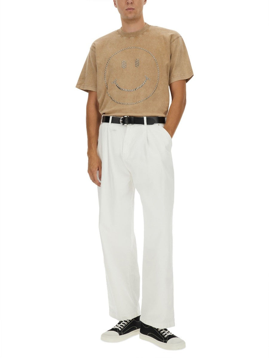 Moschino "SMILEY®" HEAVY COTTON T-SHIRT