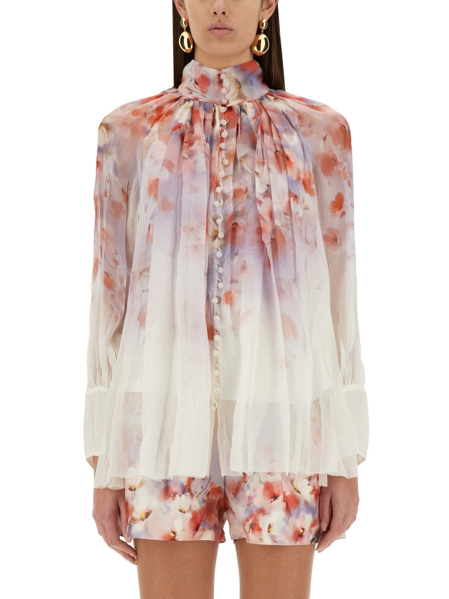 ZIMMERMANN SMOCK BLOUSE "CRUSH"
