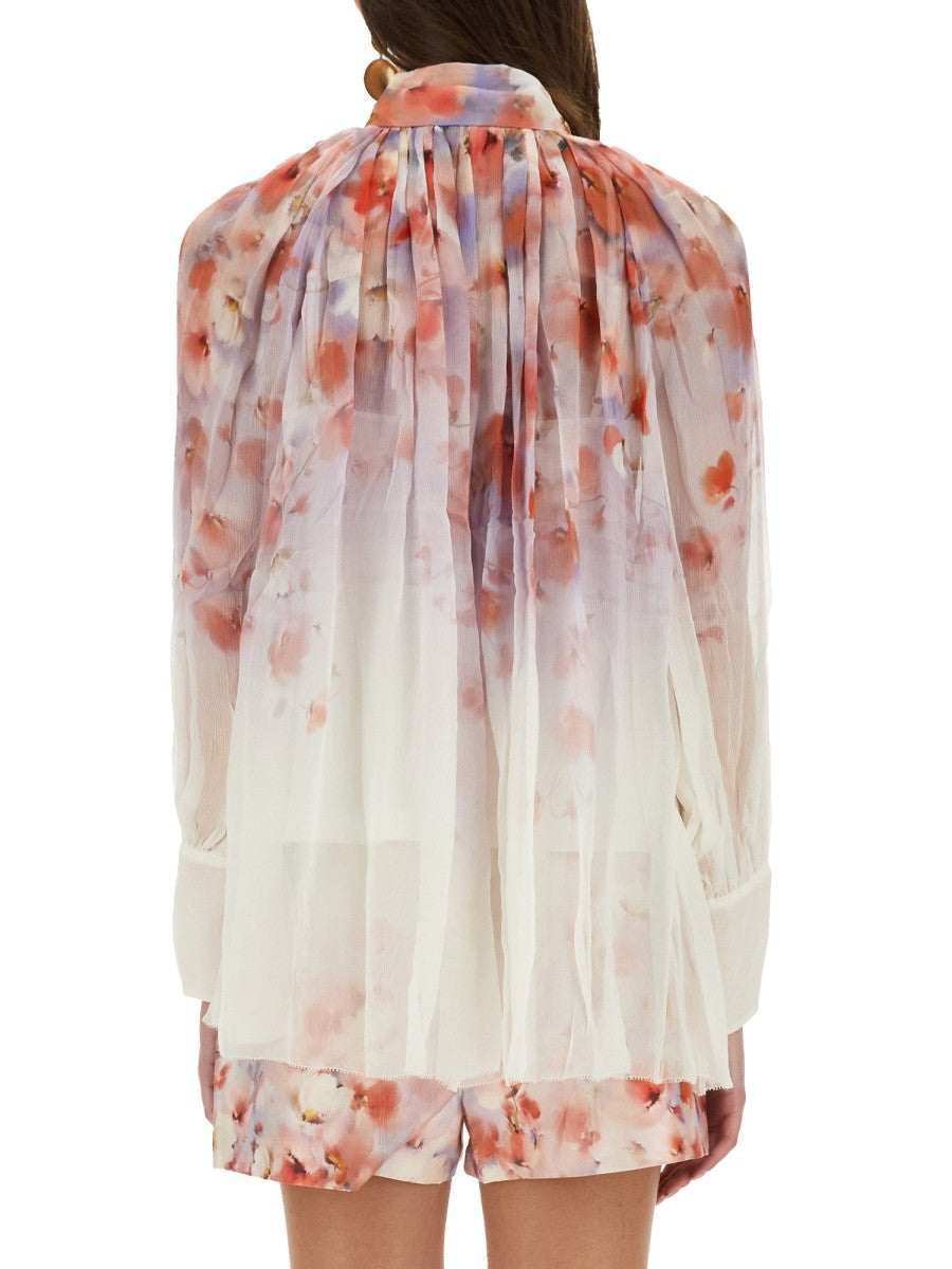 ZIMMERMANN SMOCK BLOUSE "CRUSH"