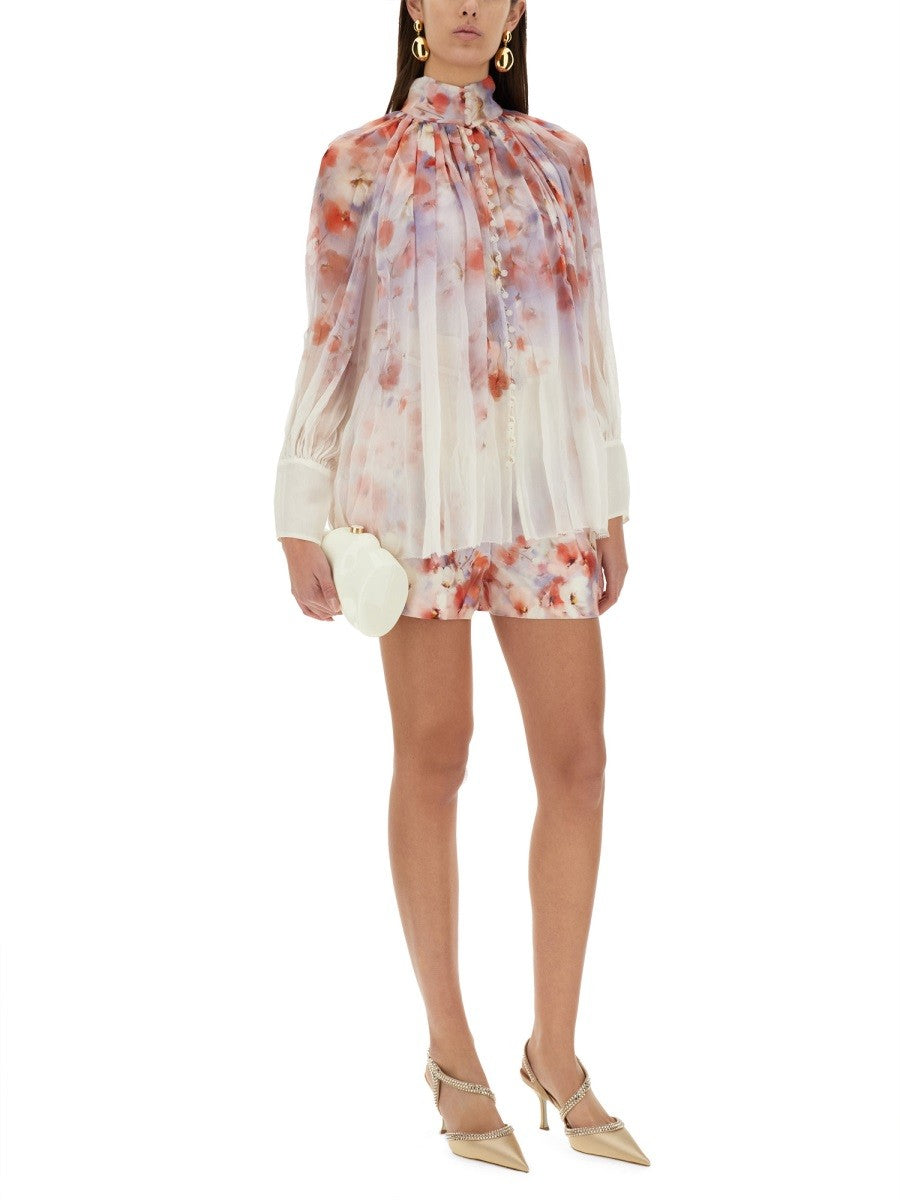 ZIMMERMANN SMOCK BLOUSE "CRUSH"