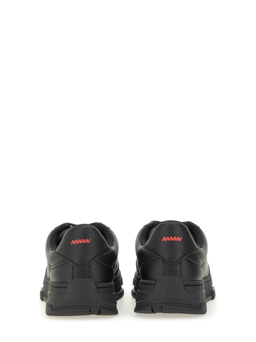 Hugo SNEAKER WITH ZIGZAG DETAIL