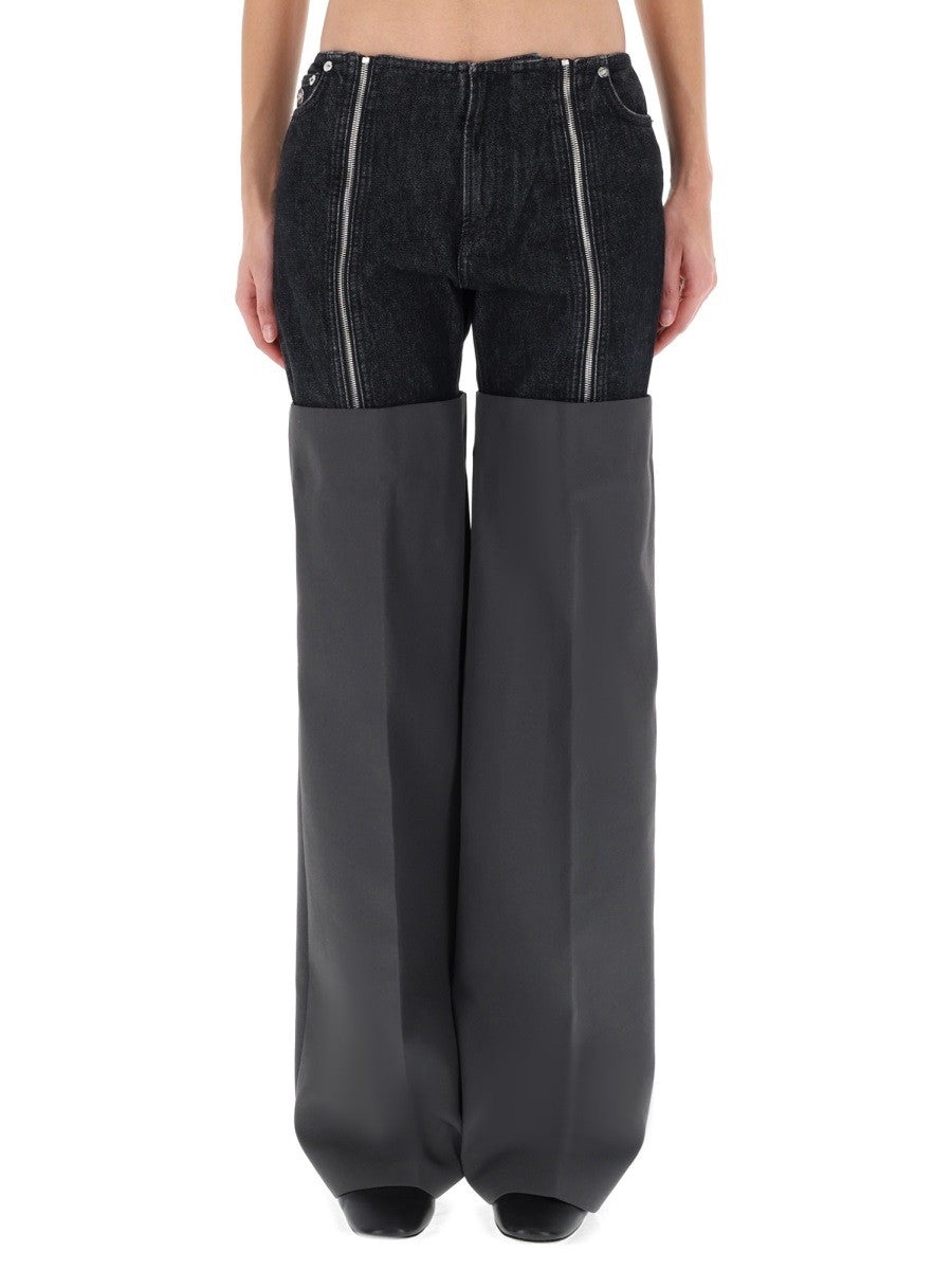 JEAN PAUL GAULTIER SPATS WITH LOGO