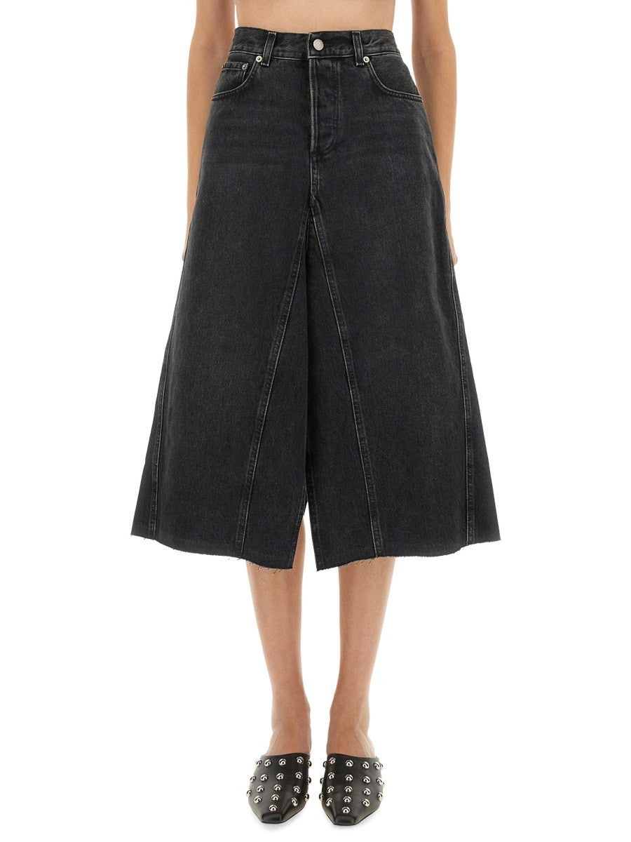 Haikure "STACY" MIDI SKIRT