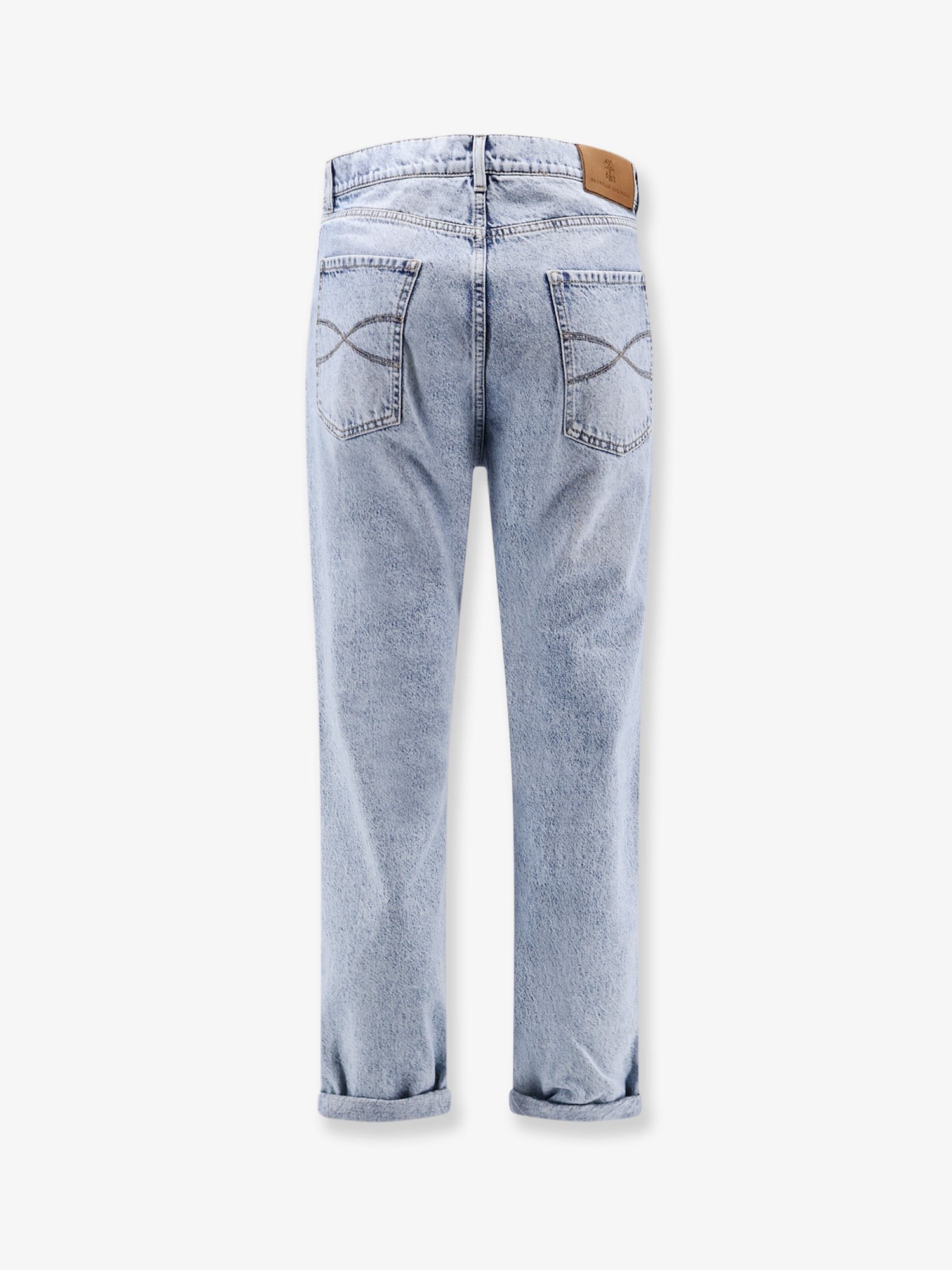 Brunello Cucinelli Stone-washed denim jeans