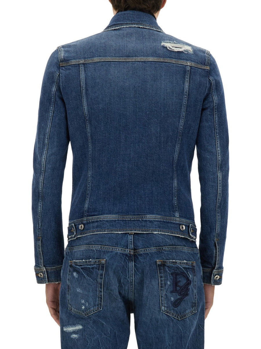 Dolce & Gabbana STRETHC DENIM JACKET