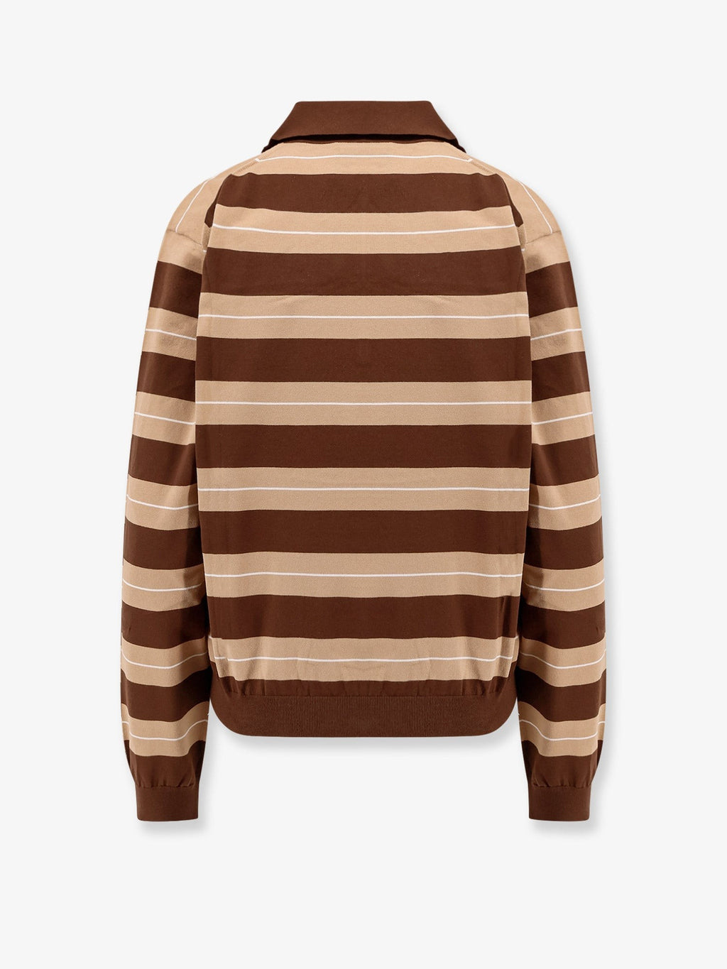 Miu Miu Striped cotton polo shirt