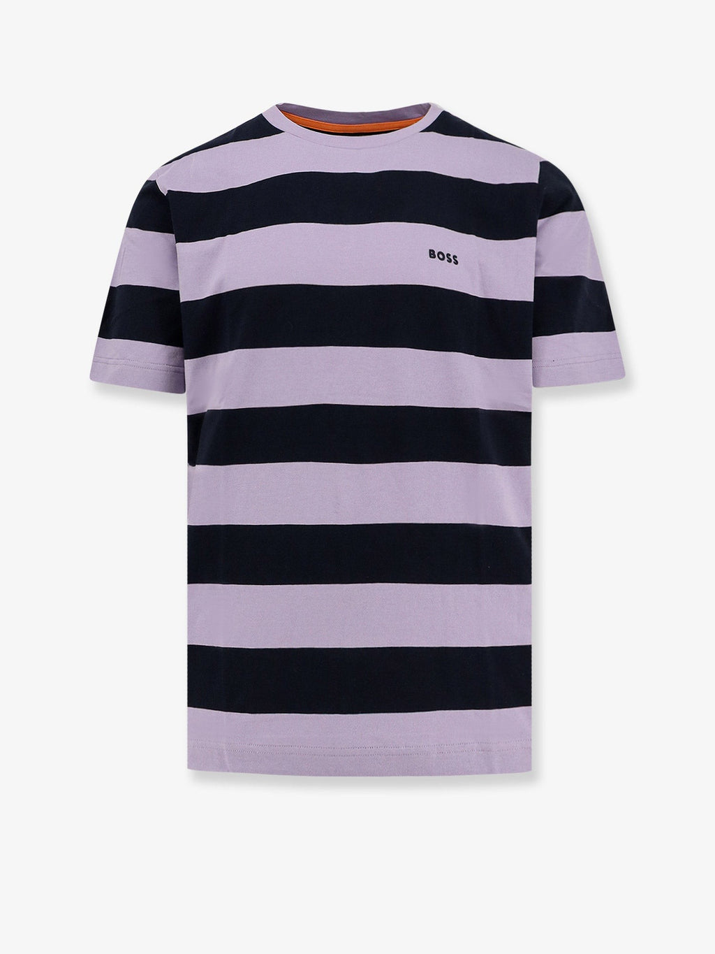 Boss Striped cotton T-shirt