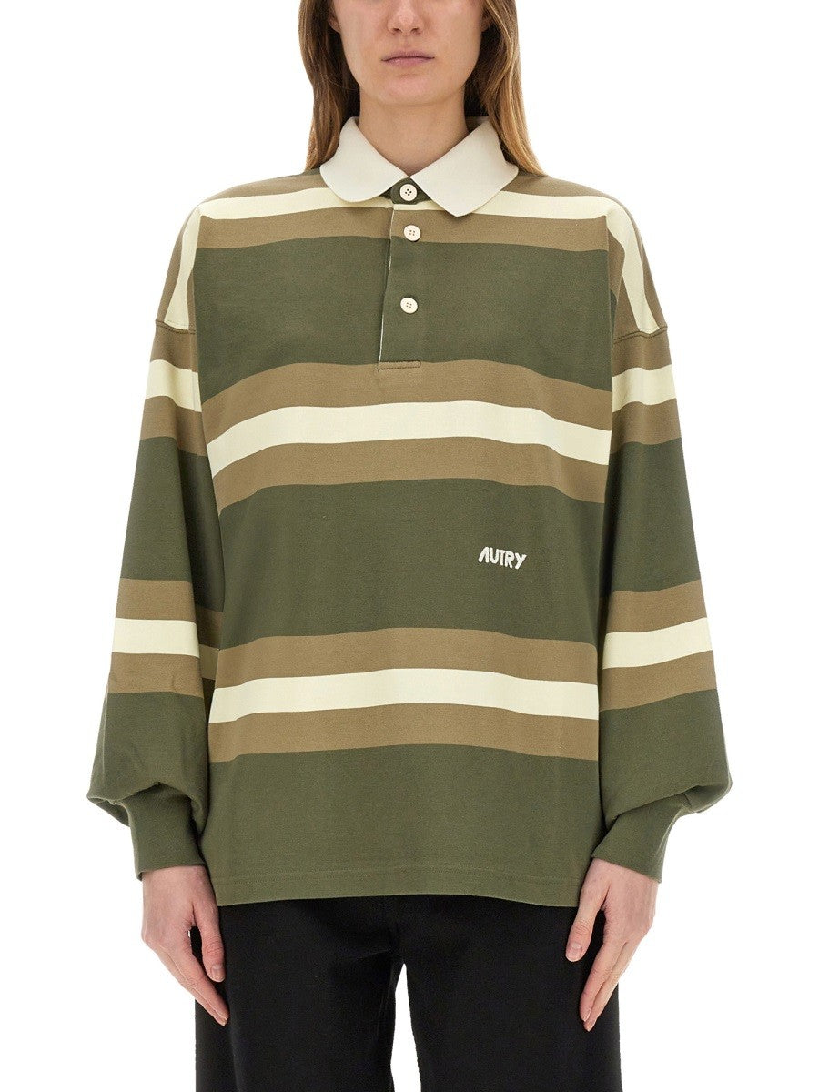 Autry STRIPED POLO.