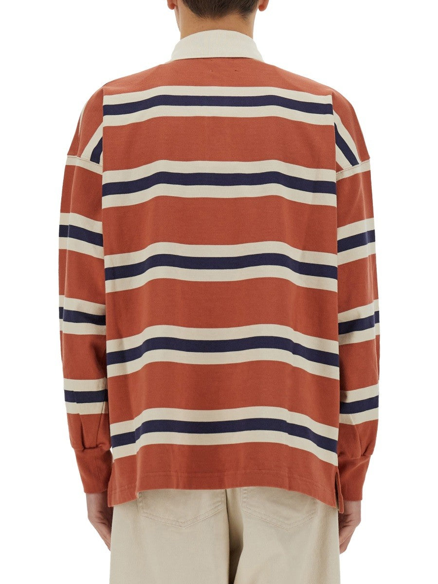 Autry STRIPED RUGBY POLO SHIRT
