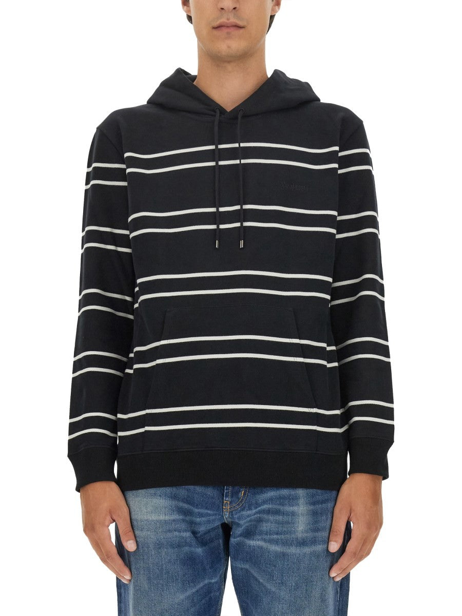 Saint Laurent STRIPED SWEATSHIRT