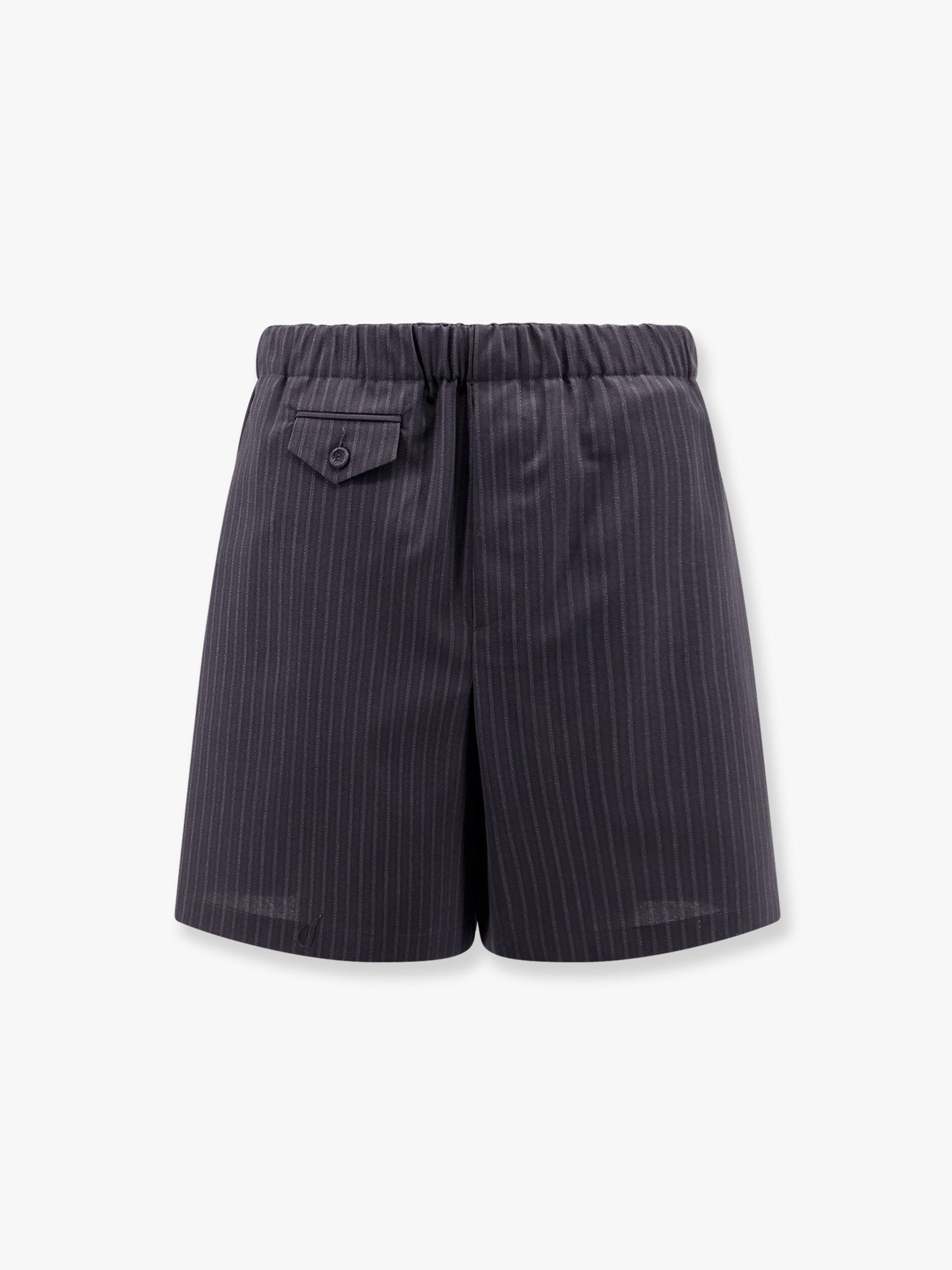 Dior Striped wool bemuda shorts