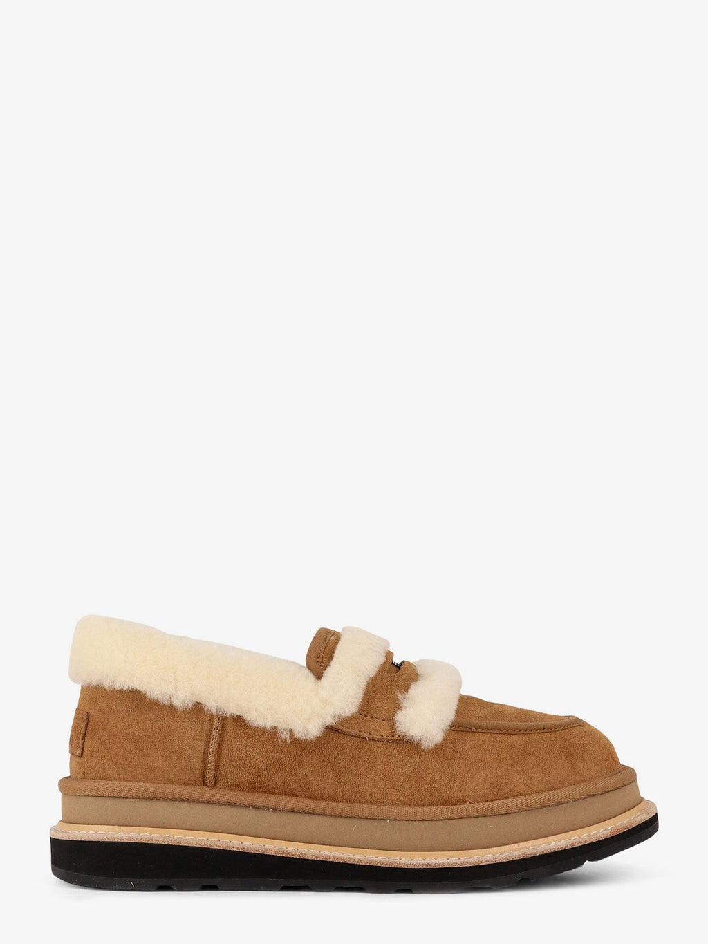 SACAI X UGG Suede and fur Ugg X Sacai loafer