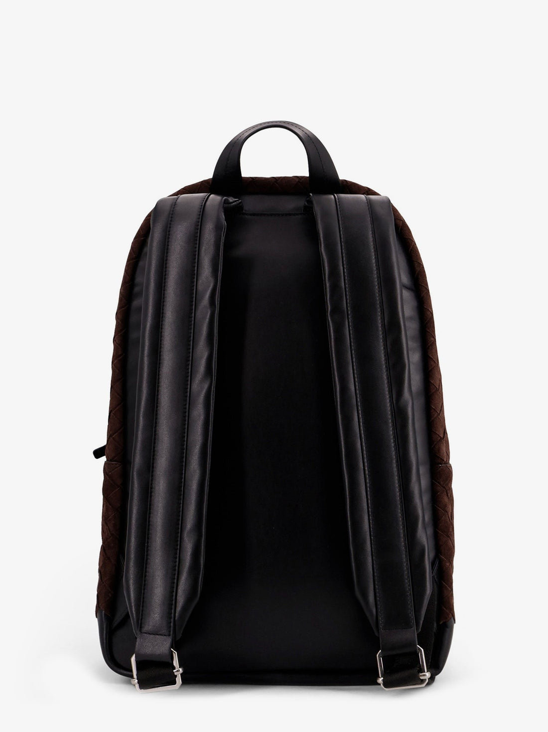 Bottega Veneta Suede backpack with Intrecciato motif