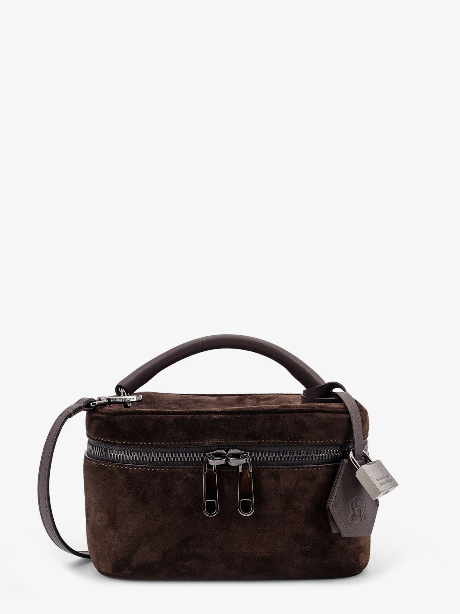 Brunello Cucinelli Suede shoulder bag