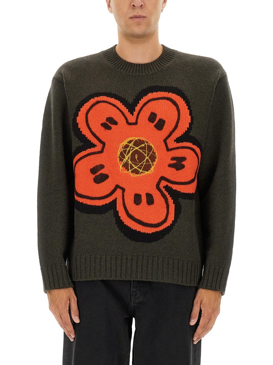Kenzo SWEATER WITH "BOKE FLOWER"