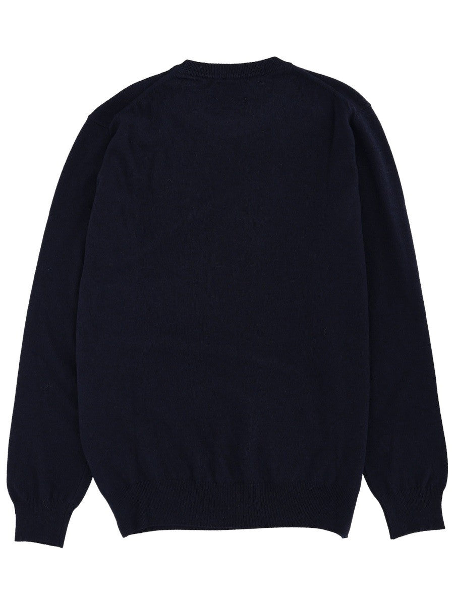 MC2 SAINT BARTH SWEATER WITH EMBROIDERY