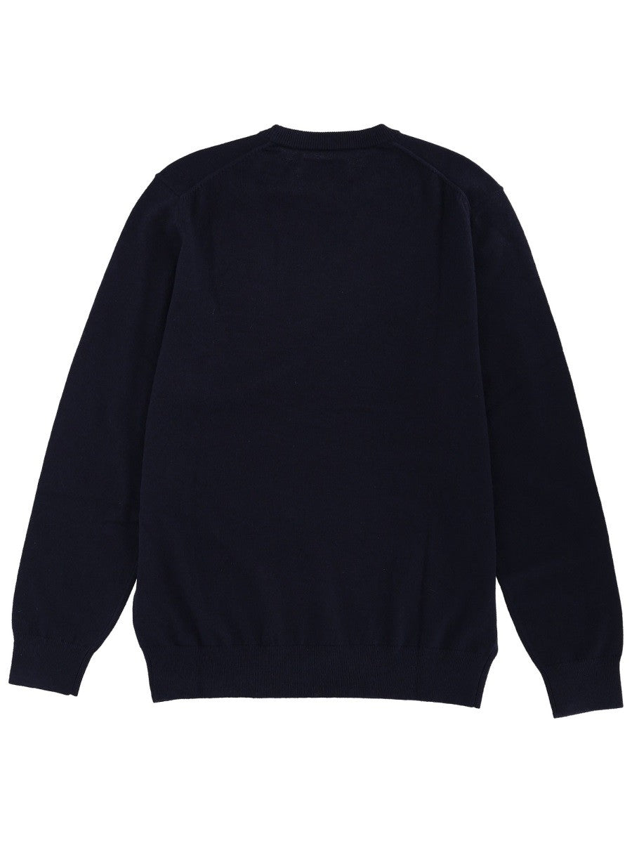 MC2 SAINT BARTH SWEATER WITH EMBROIDERY