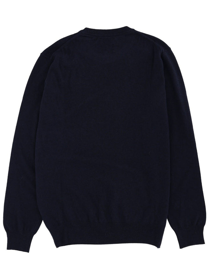 MC2 SAINT BARTH SWEATER WITH EMBROIDERY