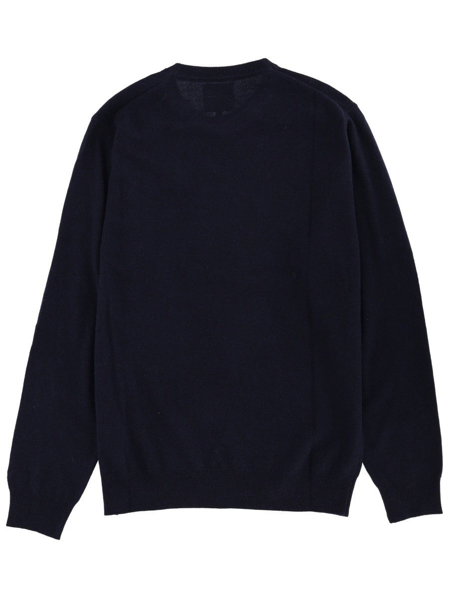 MC2 SAINT BARTH SWEATER WITH EMBROIDERY