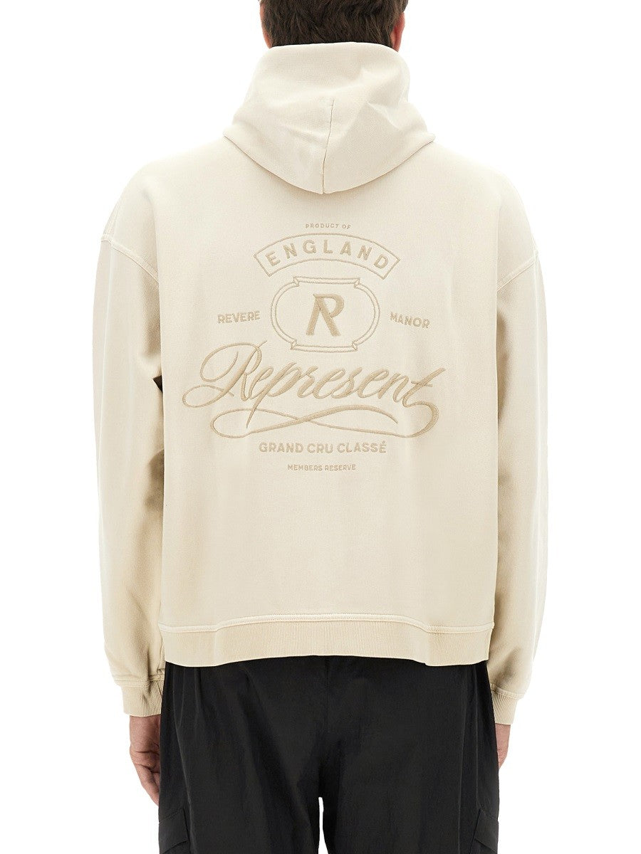 Represent SWEATSHIRT WITH EMBROIDERED LOGO