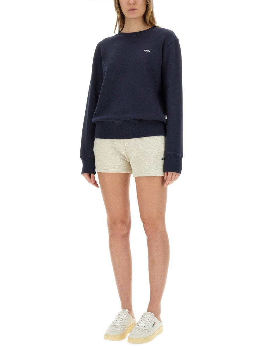 Autry SWEATSHIRT WITH EMBROIDERED LOGO