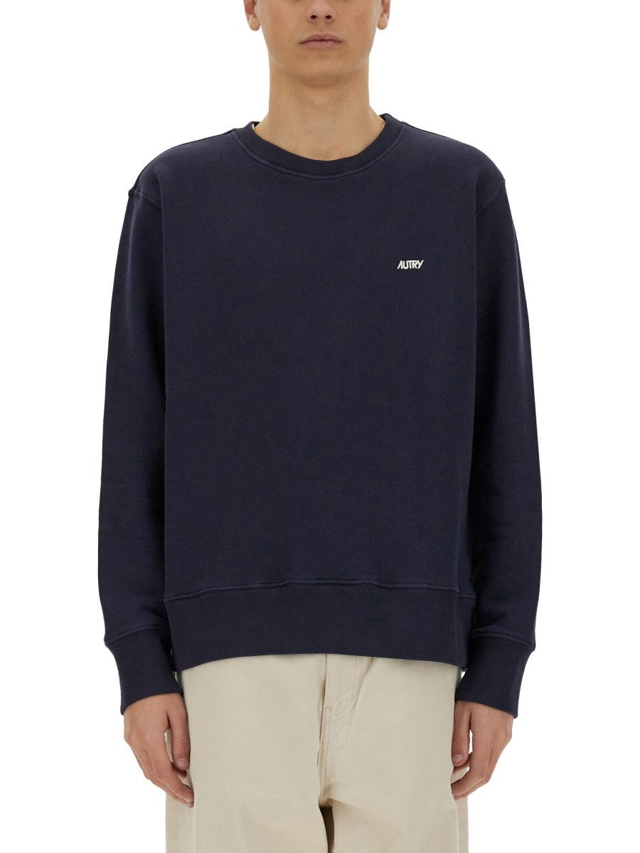 Autry SWEATSHIRT WITH EMBROIDERED LOGO