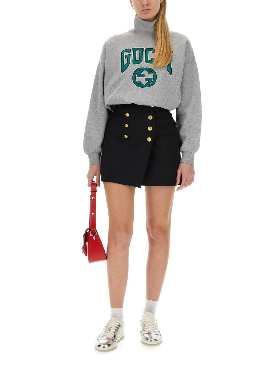 Gucci SWEATSHIRT WITH EMBROIDERY