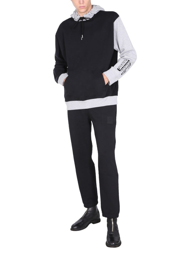 OPENING CEREMONY SWEATSHIRT WITH FLOCKED LOGO