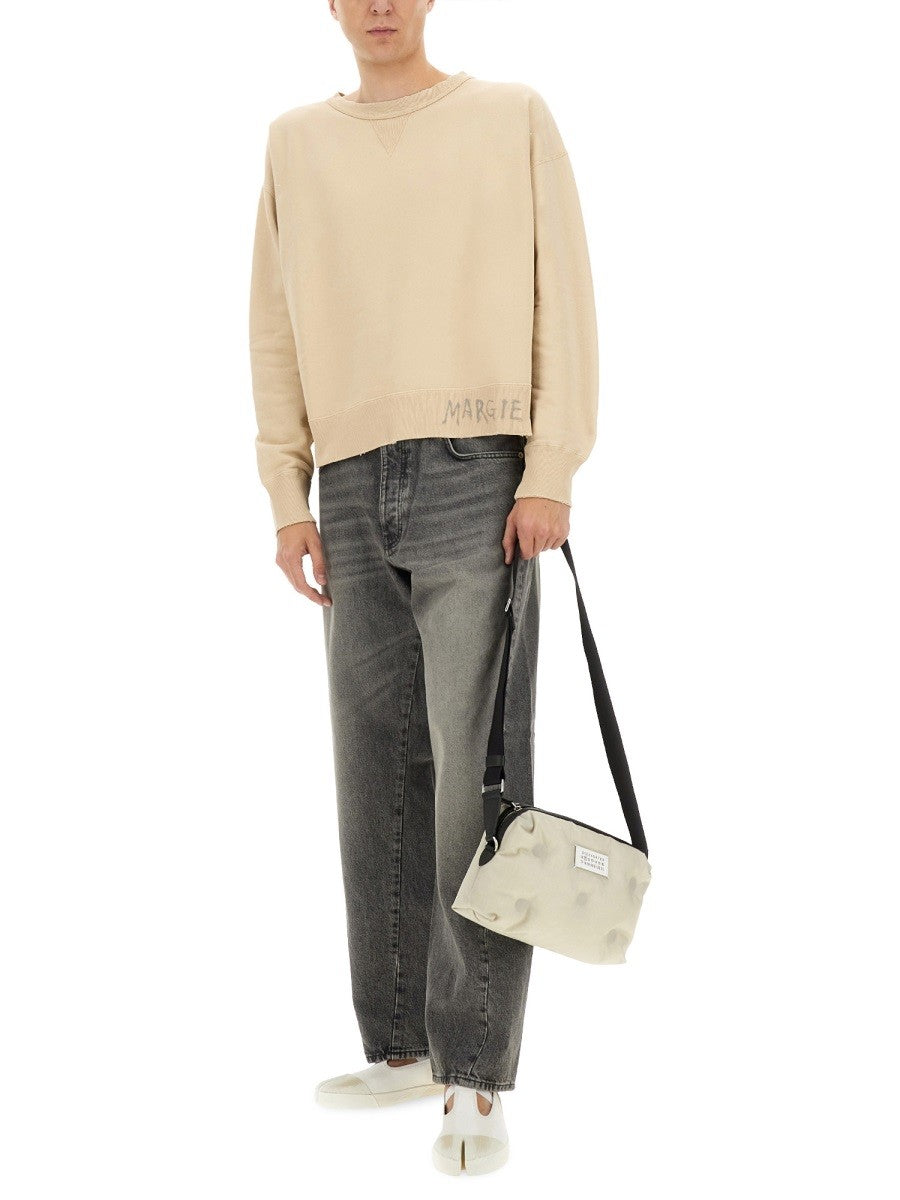 Maison Margiela SWEATSHIRT WITH HANDWRITTEN LOGO