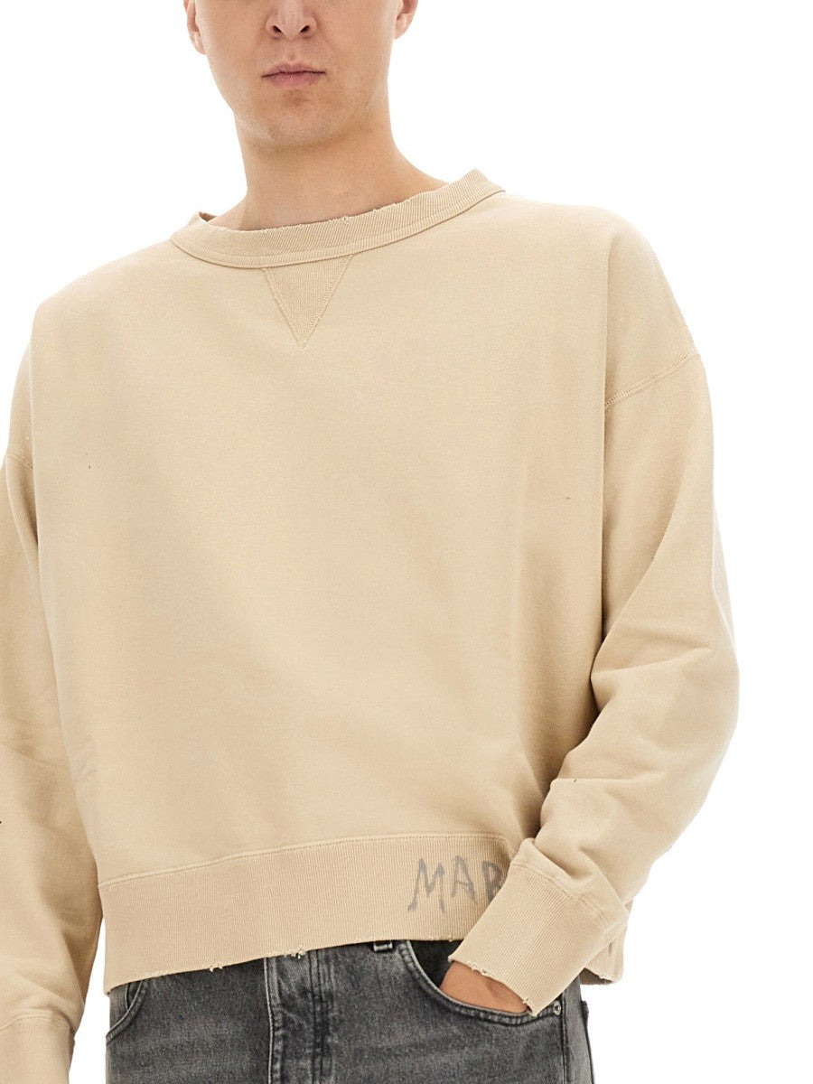 Maison Margiela SWEATSHIRT WITH HANDWRITTEN LOGO