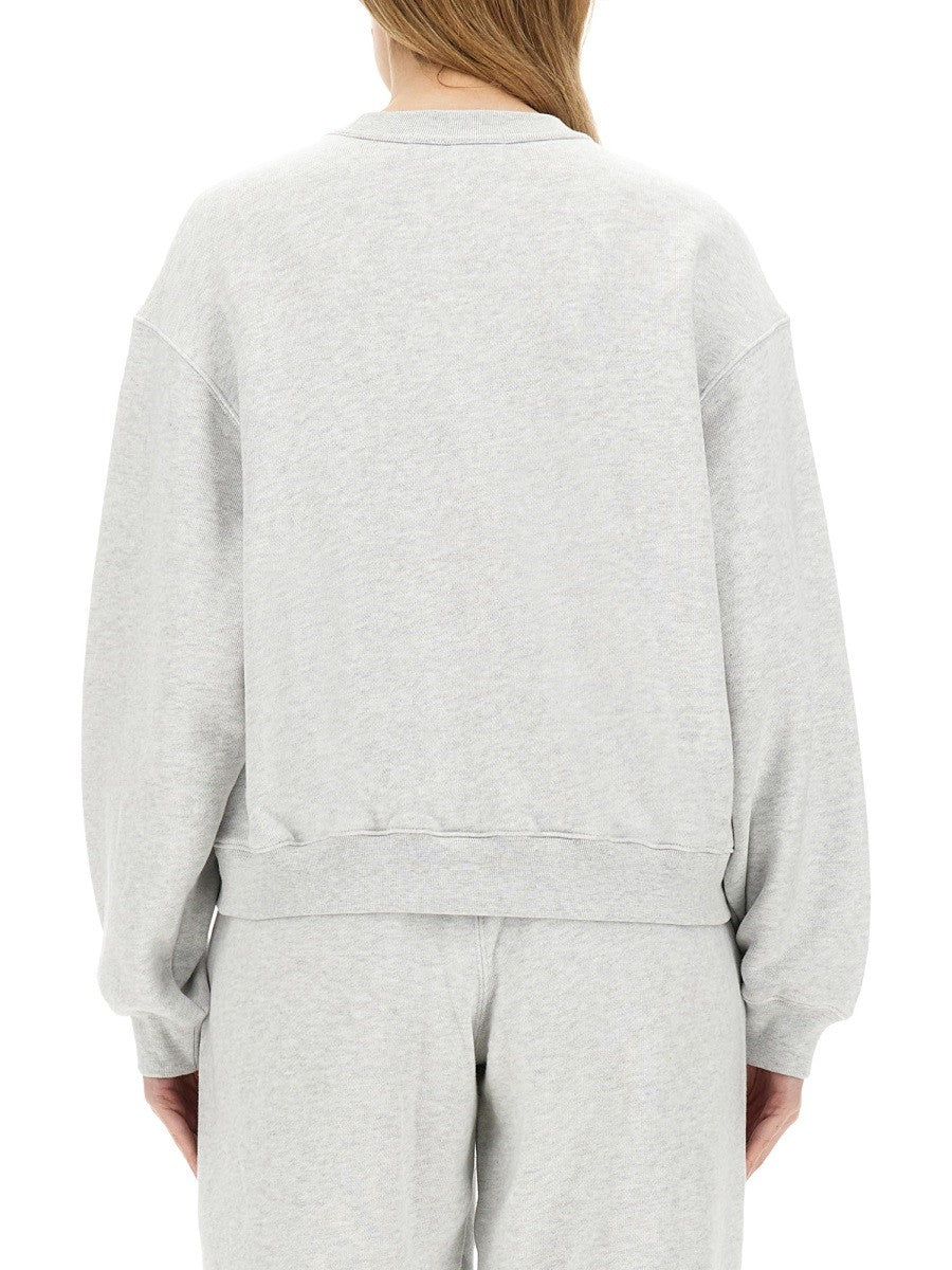 ALEXANDERWANG.T SWEATSHIRT WITH LOGO
