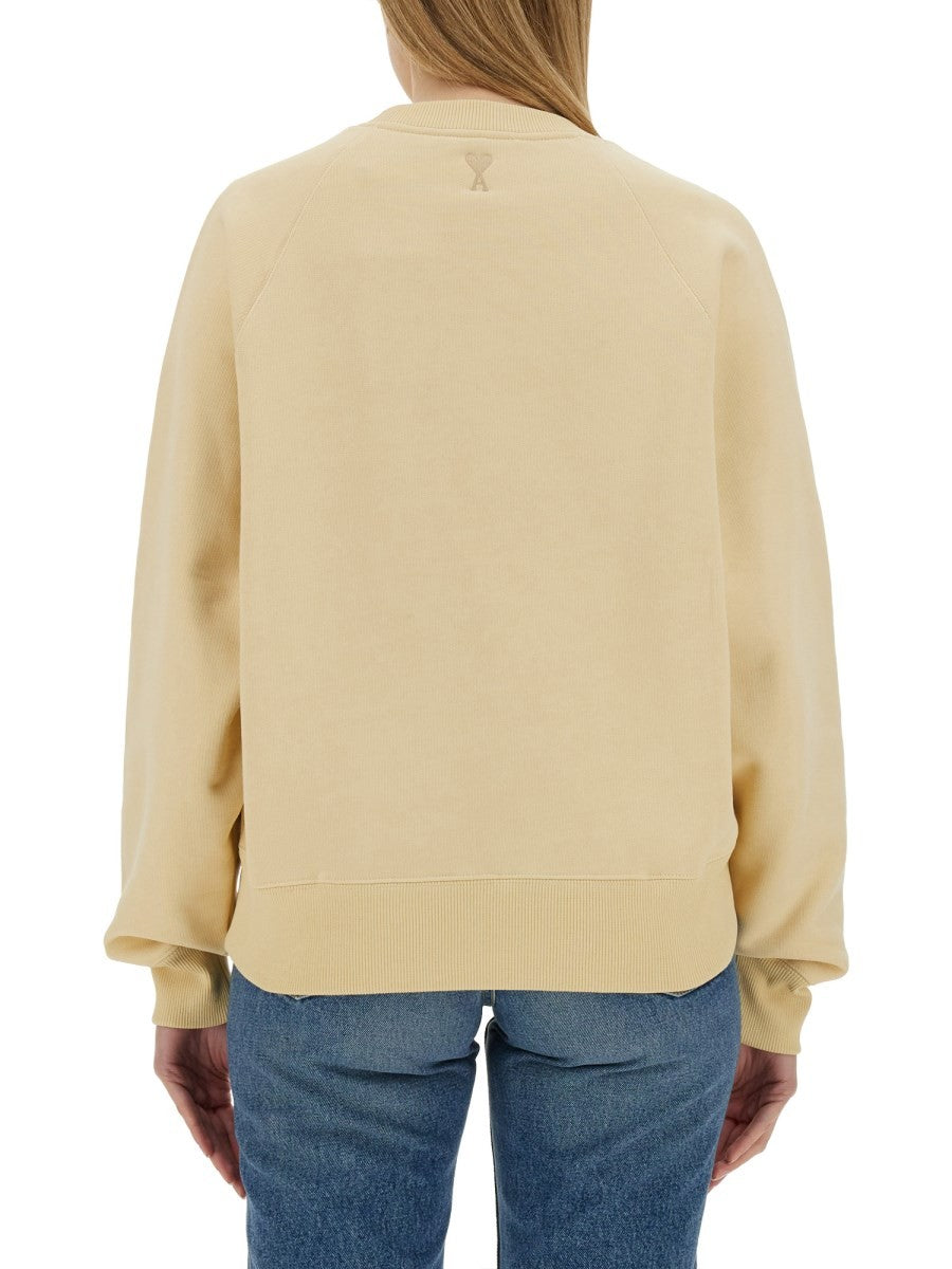 AMI PARIS SWEATSHIRT WITH LOGO